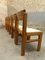 French Chairs in Pine, 1970, Set of 6 7