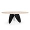 Large Almond Flake Alba Dining Table from Nuoovo 1