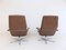 Gold Seal Leather Armchairs, 1960s, Set of 2 3