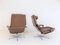 Gold Seal Leather Armchairs, 1960s, Set of 2 5