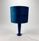 Blaue postmoderne Tischlampe, 1980er 8