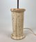 Mid-Century Travertine and Brass Table Lamp, 1960s 3