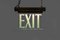 Internalite Exit Illuminated Sign, 1920s 8