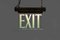 Internalite Exit Leuchtschild, 1920er 8