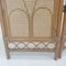 Italian Rattan and Wicker Room Divider, 1960s, Image 27