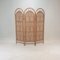 Italian Rattan and Wicker Room Divider, 1960s, Image 1