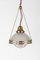 Brass Holophane Reflector-Refractor Pendant Light, 1920s 8