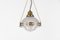 Brass Holophane Reflector-Refractor Pendant Light, 1920s 7