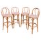 Cane and Webbing Bar Stools, 1970s, Set of 4, Image 1