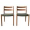 Teak Dining Chairs by J.L. Moller for Højbjerg, Denmark, 1960s, Set of 2 1