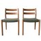 Teak Dining Chairs by J.L. Moller for Højbjerg, Denmark, 1960s, Set of 2, Image 1