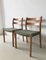Teak Dining Chairs by J.L. Moller for Højbjerg, Denmark, 1960s, Set of 2 3