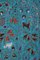 Blue Silk Sky Suzani Tapestry 11
