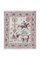 Vintage Silk Animal Suzani Tapestry 1