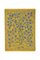 Yellow Silk Suzani Wall Hanging Decor, Uzbek 1