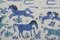 Silk Suzani Horse Embroidery Tablecloth Runner, Image 8