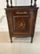 Antique Victorian Rosewood Marquetry Inlaid Coal Box, 1880s, Image 4