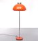 Space Ace Orange Shade Floor Lamp, Italy, 1970s 1