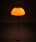 Space Ace Orange Shade Floor Lamp, Italy, 1970s 5