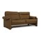 Olive Green & Brown Fabric DS 70 Three-Seater Sofa from De Sede 6