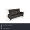 Stressless Graues Drei-Sitzer Ledersofa von Arion 2