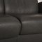 Stressless Graues Drei-Sitzer Ledersofa von Arion 4