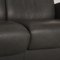 Stressless Gray Leather Three-Seater Sofa from Arion 4