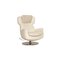 Cream Leather Ottawa Armchair from Leolux 1