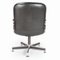 Vintage Black Leather Chair, 1970s, Image 5