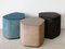 Leather Stools by Nestor Perkal, Set of 3 2