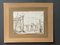 Venetian School Artist, Landscape with Ruins, 1700s, China Ink Drawing 1