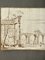 Venetian School Artist, Landscape with Ruins, 1700s, China Ink Drawing 4