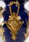 Candelabros Napoleon III de porcelana dorada, Imagen 6