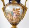 Napoleon III Gilt Bronze Porcelain Candleholders 16