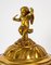 Napoleon III Kerzenhalter aus vergoldeter Bronze 12