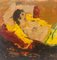 Giulio da Milano, Odalisca amarilla, 1925, Pintura al óleo, Imagen 3