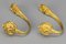 Rococo French Gilt Bronze Curtain Holders, 1920s, Set of 2, Image 2