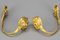 Rococo French Gilt Bronze Curtain Holders, 1920s, Set of 2 8