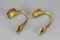 Rococo French Gilt Bronze Curtain Holders, 1920s, Set of 2 11