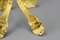 Soportes para cortinas franceses rococó de bronce dorado, años 20. Juego de 2, Imagen 14
