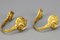 Rococo French Gilt Bronze Curtain Holders, 1920s, Set of 2 5