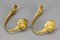 Rococo French Gilt Bronze Curtain Holders, 1920s, Set of 2, Image 18