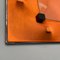 Post Modern Italian Orange Plastic and Glass Wall Photo Frame, 1980s 11