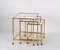 Brass & Glass Top Nesting Tables from Maison Jansen, 1970s, Set of 3, Image 13