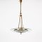 Lampe à Suspension Mid-Century en Laiton et Verre par Pietro Chiesa pour Fontana Arte, 1940s 10