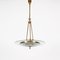 Mid-Century Italian Brass and Glass Pendant Light by Pietro Chiesa for Fontana Arte, 1940s, Image 10