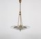 Lampe à Suspension Mid-Century en Laiton et Verre par Pietro Chiesa pour Fontana Arte, 1940s 8