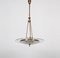 Mid-Century Italian Brass and Glass Pendant Light by Pietro Chiesa for Fontana Arte, 1940s, Image 8