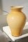 Vaso grande vintage in vetro di Murano giallo, anni '70, Immagine 2