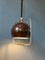 Mid-Century Space Age Brown Gepo Pendant Lamp, 1970s 6